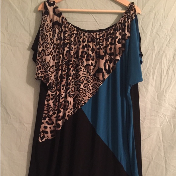 Colorblock Bodycon Dress - Picture 1 of 3